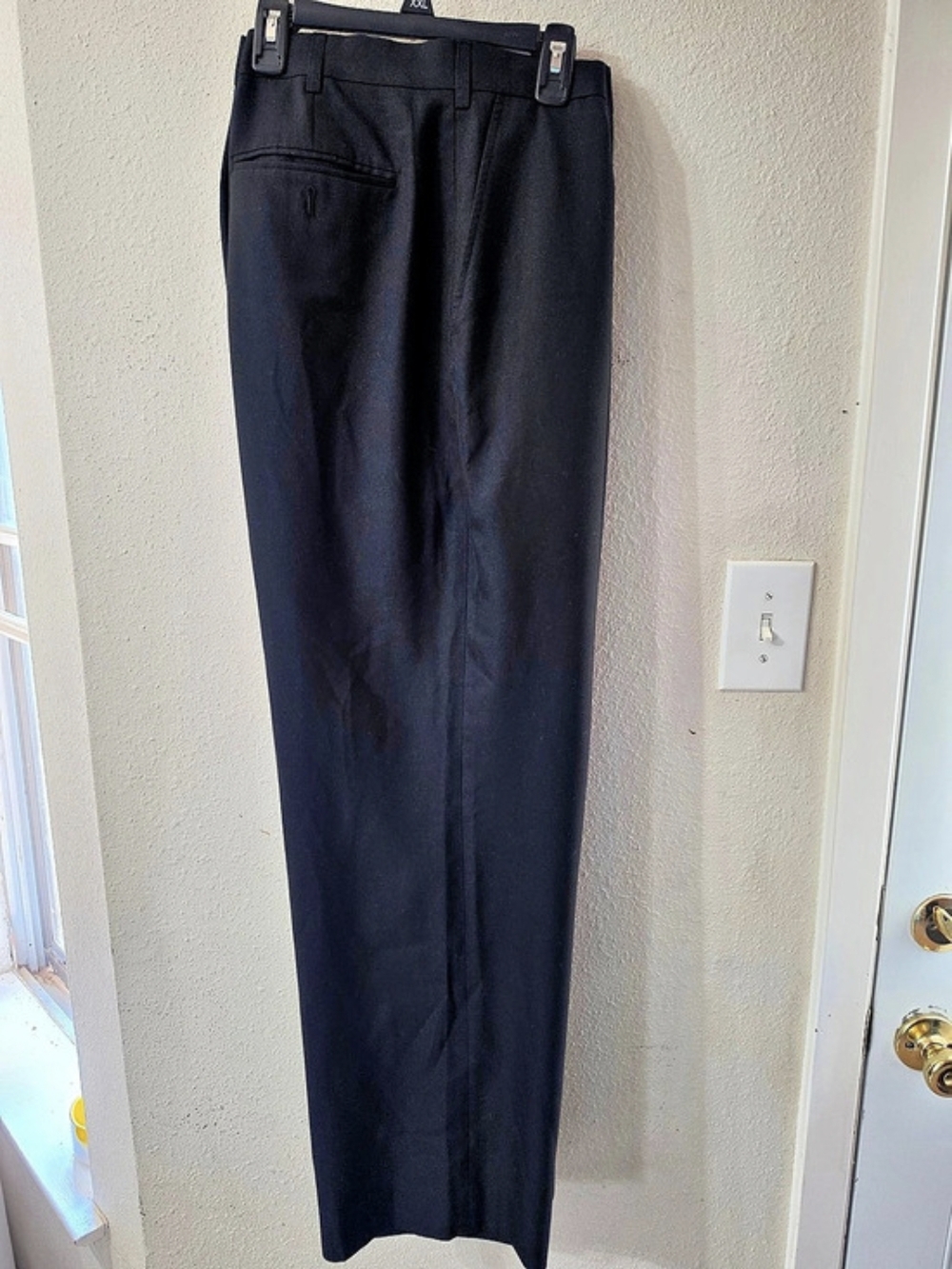 George 42x30 Black Dress Pants